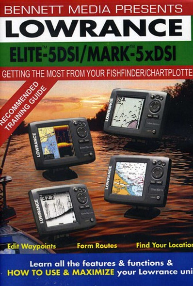 Lowrance Elite-5 Dsi Fishfinder/Chartplotter Mark DVD