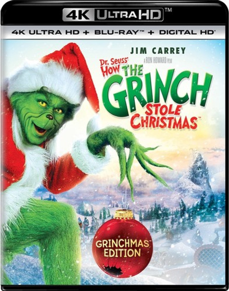 Dr Seuss' How The Grinch Stole Christmas Ultra HD