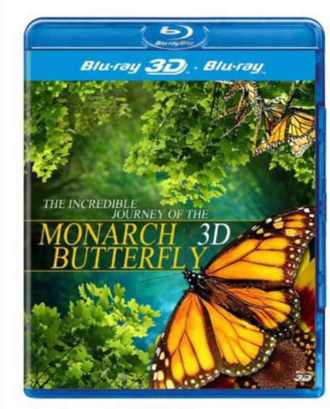 Incredible Journey Of The Monarch Butterfly 3D Blu-Ray 3-D