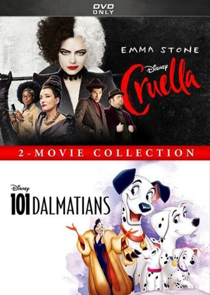 Cruella & 101 Dalmatians (Animated): 2-Movie Coll DVD