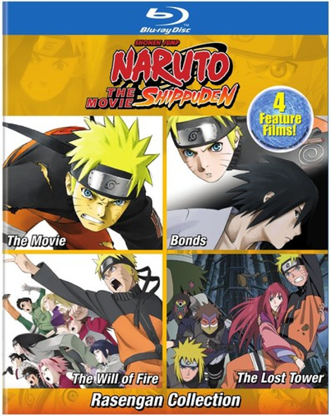 Naruto Shippuden The Movie Rasengan Collection Blu-Ray