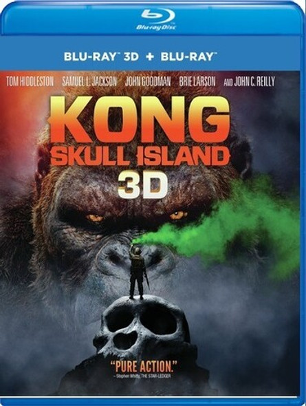 Kong: Skull Island Blu-Ray 3-D