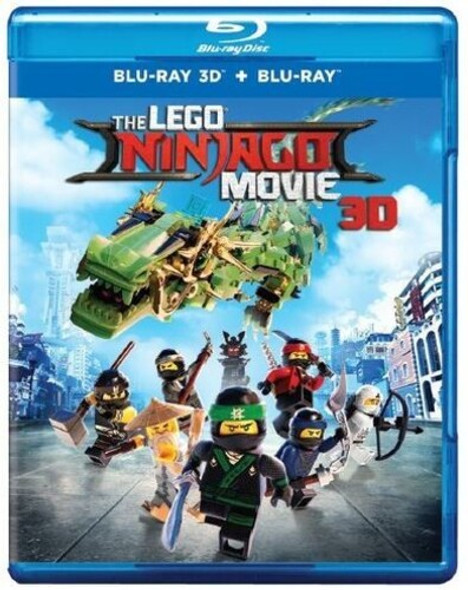 Lego Ninjago Movie Blu-Ray 3-D