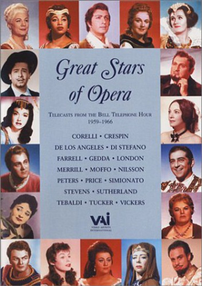 Great Stars Of Opera: From Bell Telephone Hour DVD
