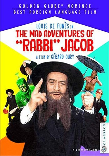 Mad Adventures Of Rabbi Jacob DVD