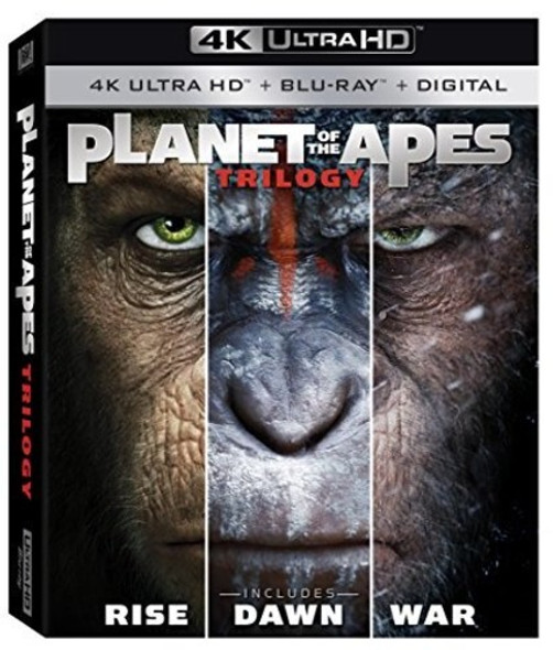Planet Of The Apes Trilogy Ultra HD