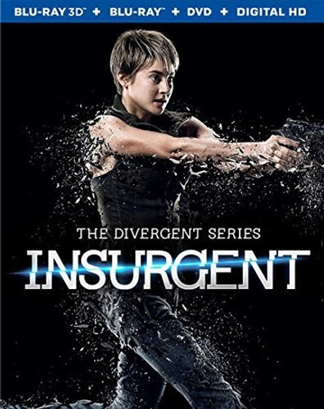 Divergent Series: Insurgent Blu-Ray 3-D