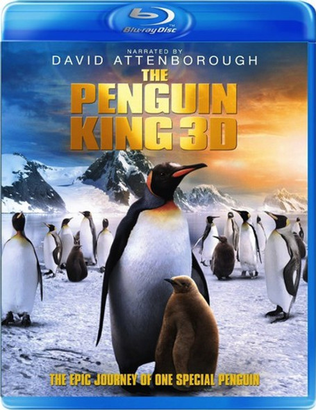 Penguin King 3D David Attenborough Blu-Ray 3-D