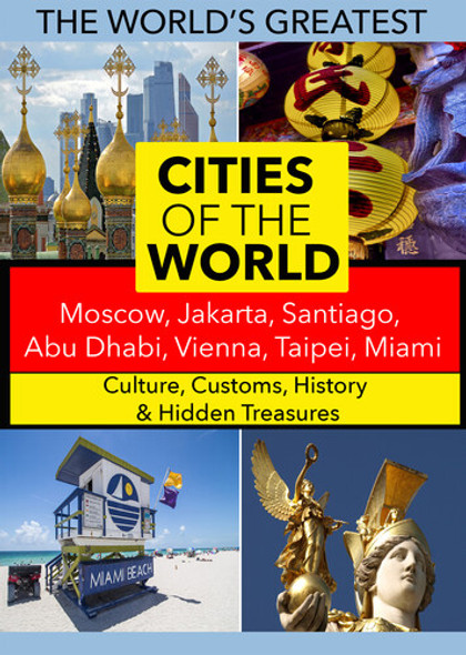 Cities Of The World: Moscow, Jakarta, Santiago DVD