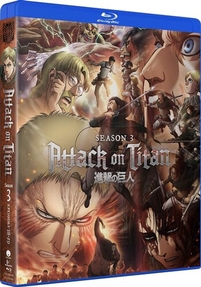 Attack On Titan: Complete Season 3 Blu-Ray