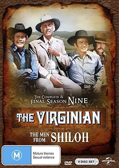 Virginian: Complete Final Season 9 Men From Shiloh DVD