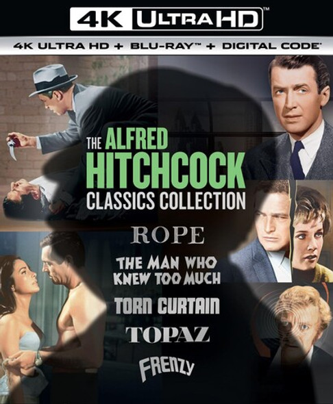 Alfred Hitchcock Classics Collection Ultra HD