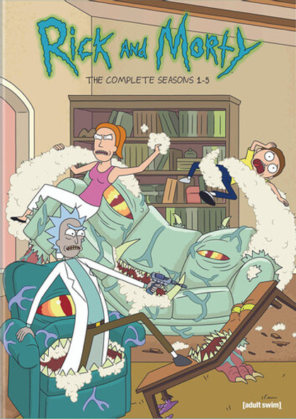 Rick & Morty Seasons 1-5 DVD