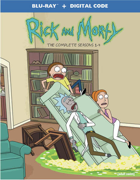 Rick & Morty: Seasons 1-4 Blu-Ray