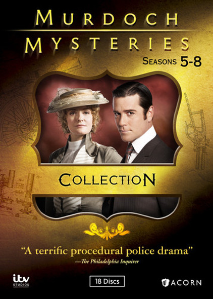 Murdoch Mysteries Collection 5-8 DVD