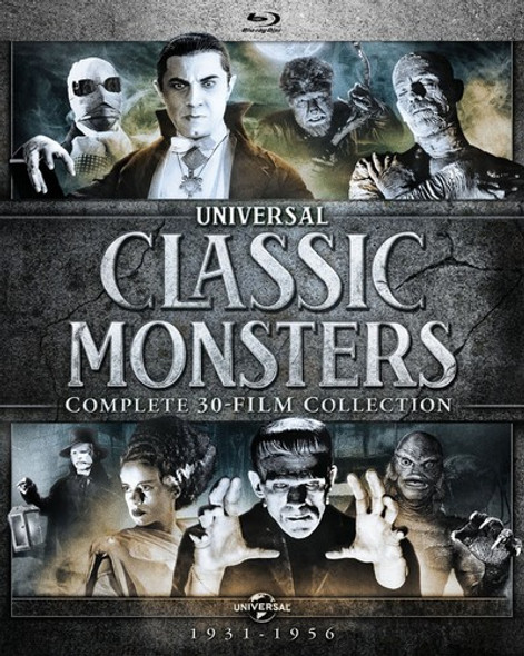 Universal Classic Monsters: Complete 30-Film Coll Blu-Ray