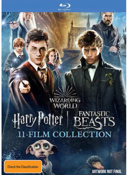 Harry Potter & Fantastic Beasts: 11 Film Coll Blu-Ray