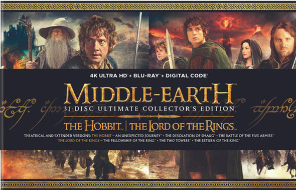 Middle Earth 6-Film Ultimate Collector'S Edition Ultra HD