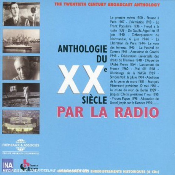 Anthologie Du Siecle Par La Radio 1900 / Various Anthologie Du Siecle Par La Radio 1900 / Various CD