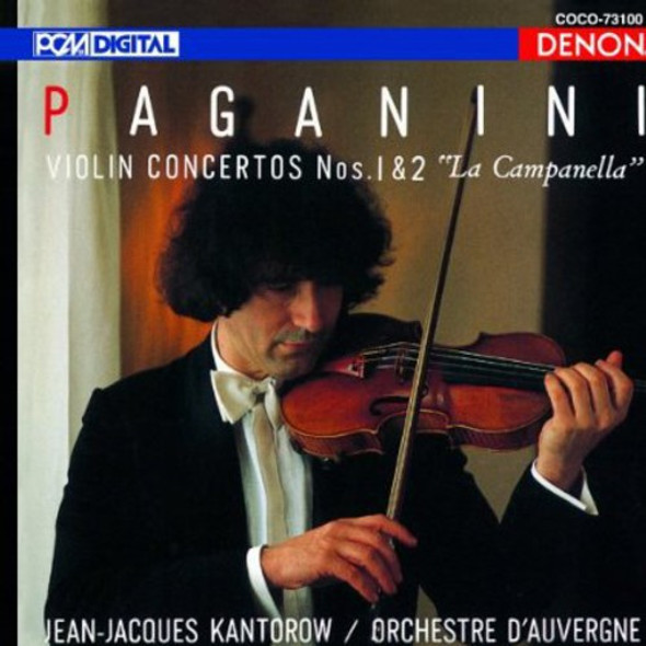 Kantorow Paganini: Violin Concertos No. 1 & 2 CD