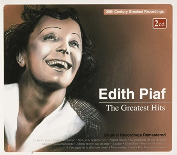 Piaf,Edith Greatest Hits 20Th Century Greatest Recordings CD