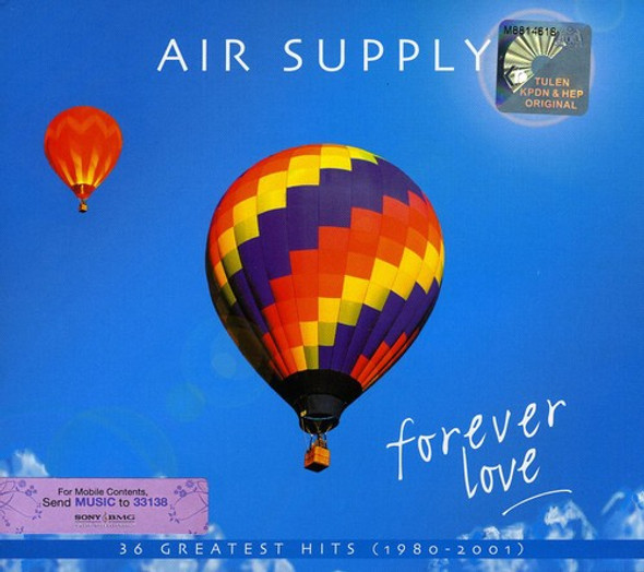 Air Supply Forever Love: Greatest Hits CD