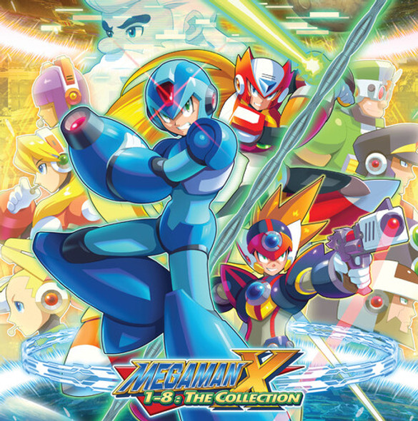 Capcom Sound Team Mega Man X 1-8: The Collection LP Vinyl