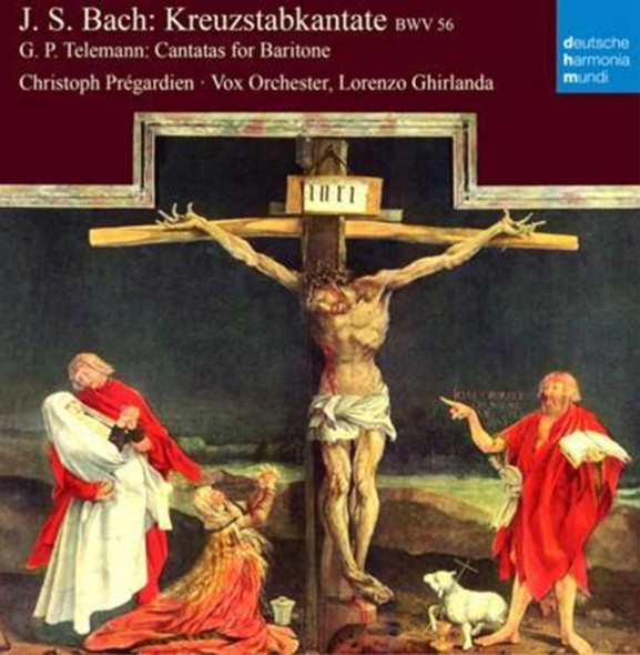 Bach / Telemann / Pregardien,Christoph / Vox Orch Bach & Telemann: Cantatas For Baritone CD