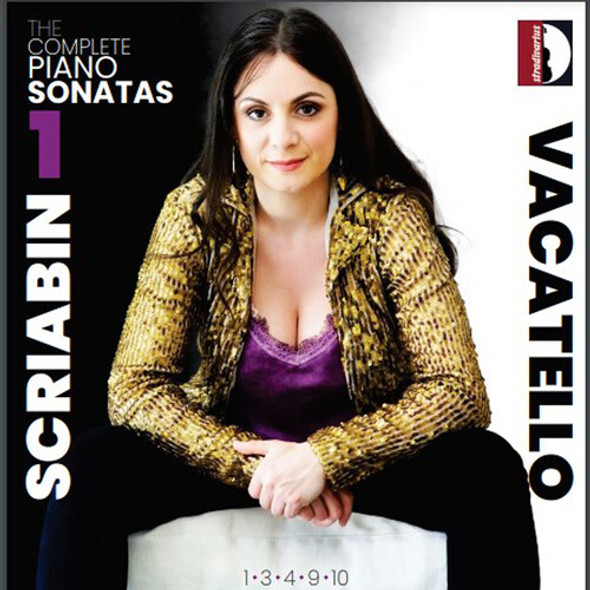 Scriabin / Vacatello Complete Piano Sonatas Vol. 1 CD