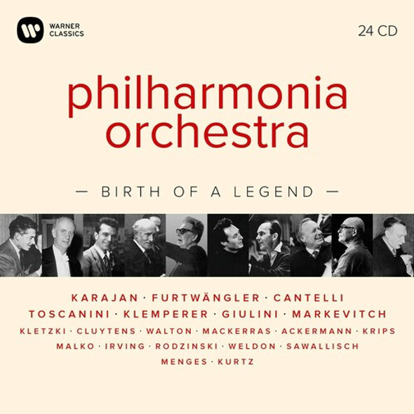 Philharmonia Orchestra Philharmonia Orchestra: Birth Of A Legend 24Cd CD