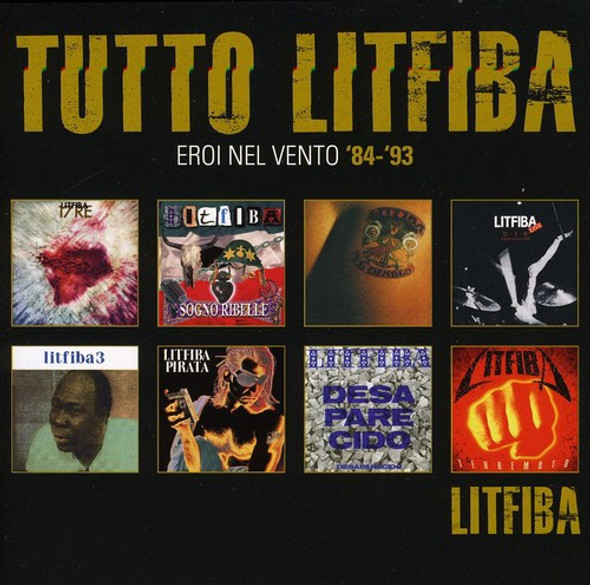 Litfiba Tutto Litfiba: Eroi Nel Vento 84 - 93 CD