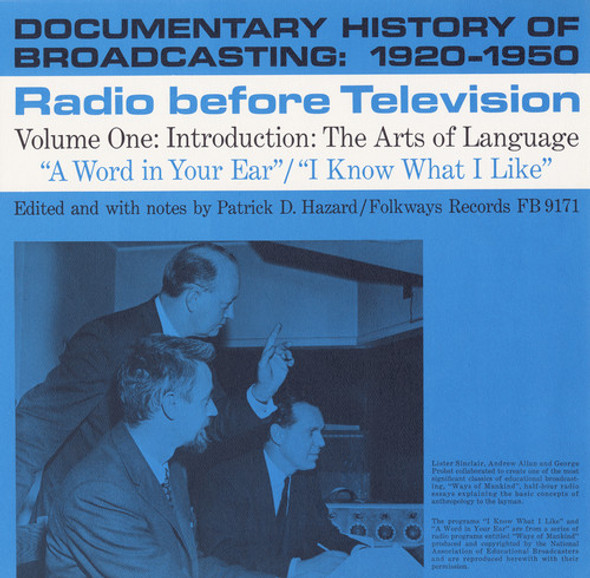 Sinclair,Lister Documentary History Of Broadcasting: 1920-1950 CD