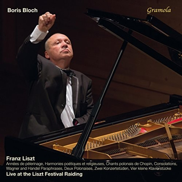 Liszt / Bloch,Boris Live At Liszt Festival Raiding CD