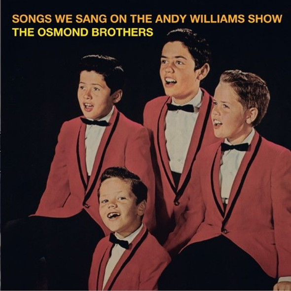 Osmond Brothers The Songs We Sang On The Andy Williams Show CD