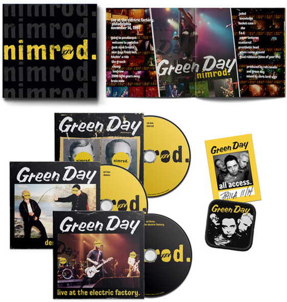 Green Day Nimrod (25Th Anniversary Edition) CD