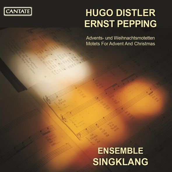 Distler / Ensemble Singklang Advents / Und Weihnachtsmotette CD