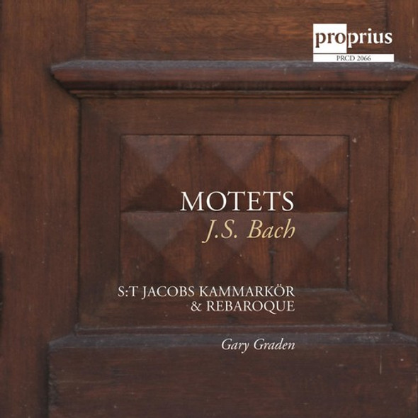 Bach,J.S. / St. Jacobs Kammarkor / Rebaroque Motets CD