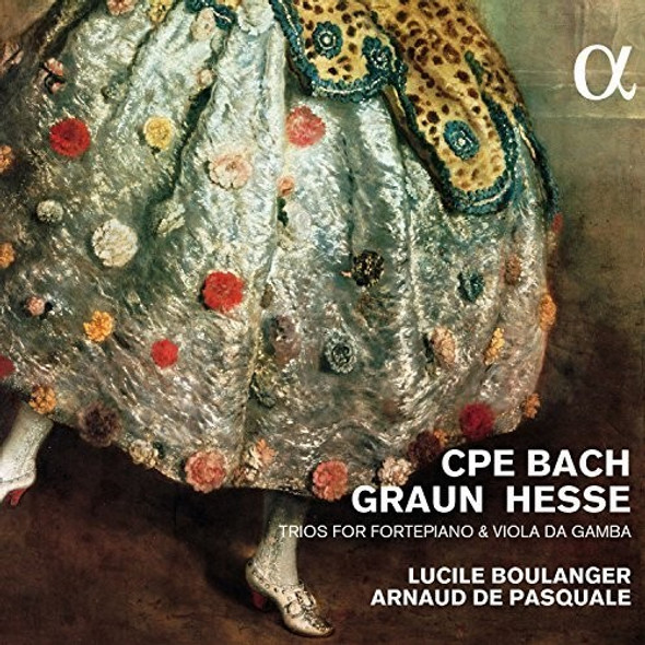 Bach,C.P.E. / Boulanger,Lucile / De Pasquale,Arnau Trios For Fortepiano & Viola Da Gamba CD