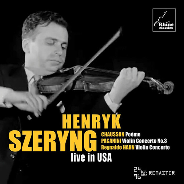 Chausson / Szeryng Live CD