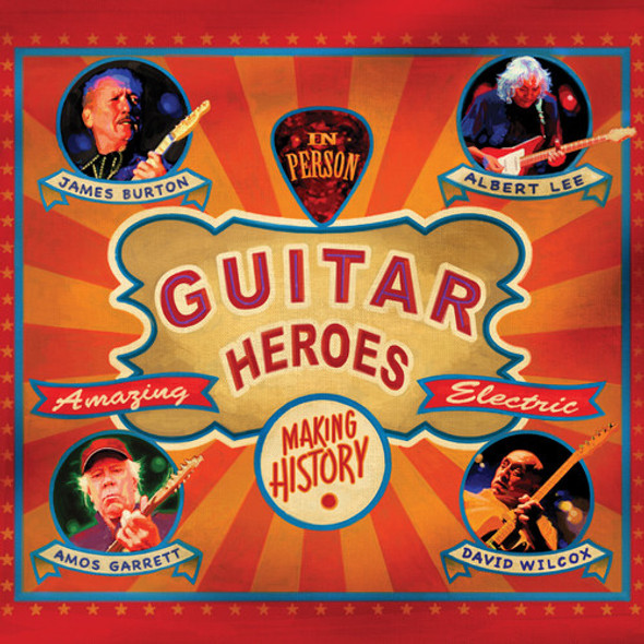 Burton,James / Lee,Albert / Garrett,Amos / Wilcox Guitar Heroes CD