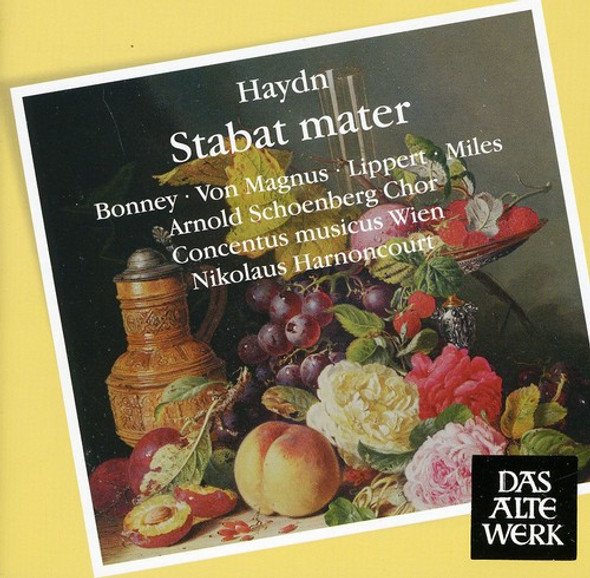 Haydn / Alexander / Vienna Cm / Harnoncourt Haydn: Stabat Mater CD