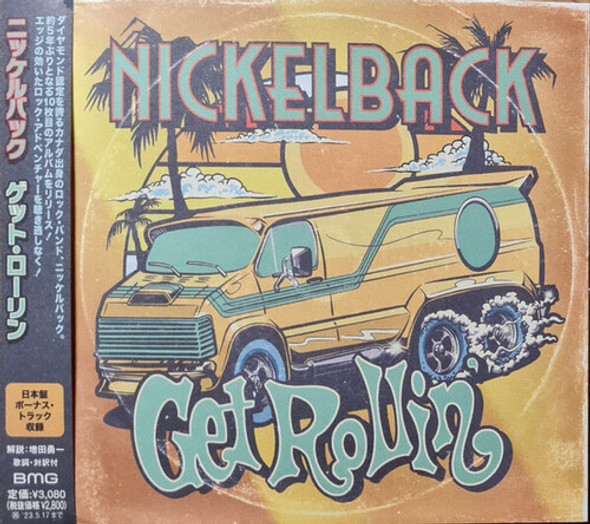 Nickelback Get Rolling CD