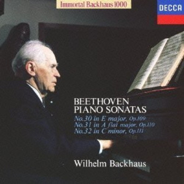 Bachhaus,Wilhelm Beethoven: Piano Sonatas 30-32 CD