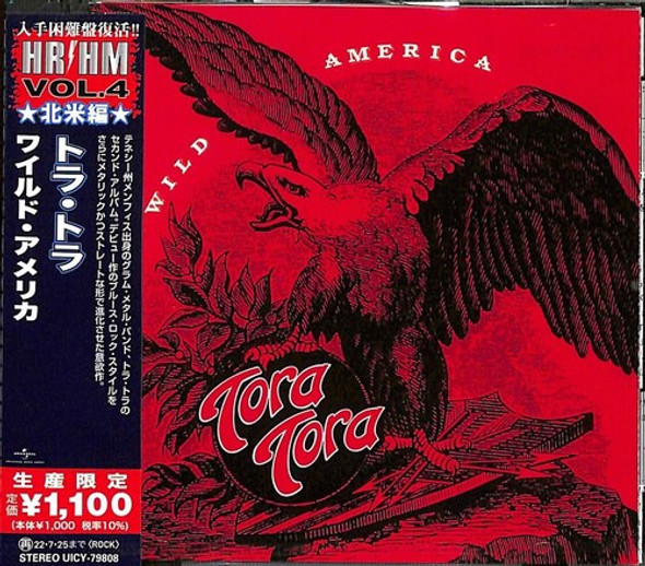 Tora Tora Wild America CD