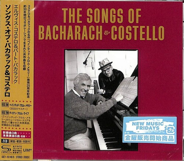 Costello,Elvis / Bacharach,Burt Songs Of Bacharach & Costello CD