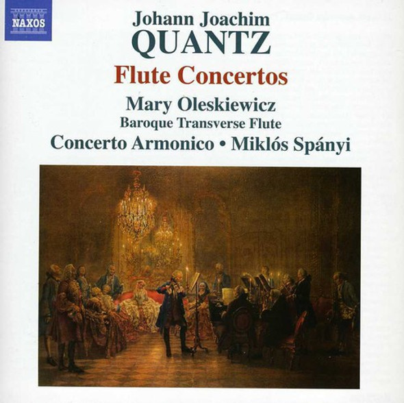 Quantz / Oleskiewicz / Concerto Armonico / Spanyi Flute Concertos CD