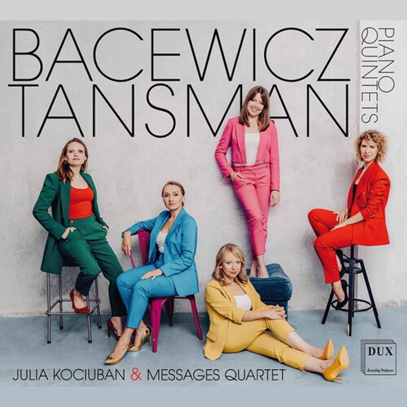 Bacewicz / Messages Quartet / Kociuban Piano Quintets CD