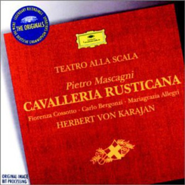 Mascagni / Cossotto / Bergonzi / Allegri / Guelfi Cavalleria Rusticana CD