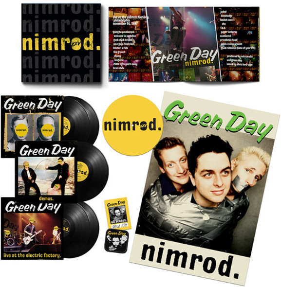 Green Day Nimrod (25Th Anniversary Edition) LP Vinyl