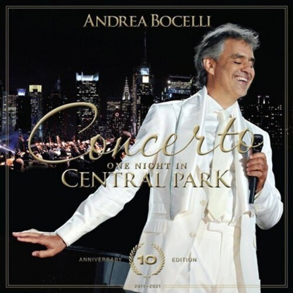 Bocelli,Andrea Concerto: One Night In Central Park - 10Th Anniver CD